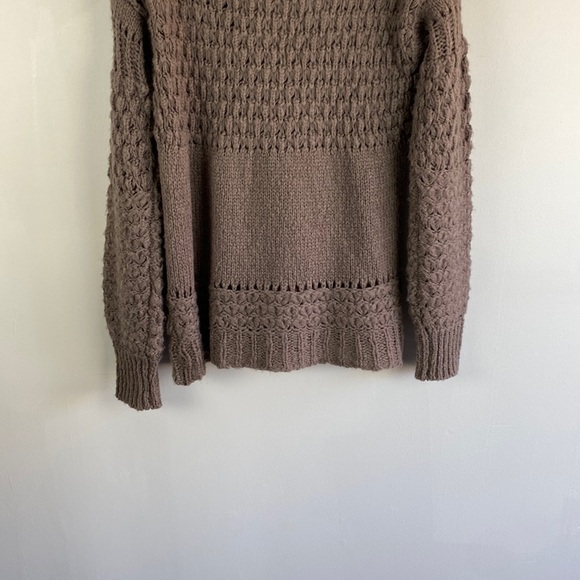 Free People Crashing Waves Wool Blend Pullover Sweater Size XS - Picture 12 of 12